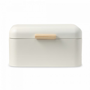 Хлебница , 30 х 20 х 16 см, углеродистая сталь, бамбук, кремовый, серия Irmel, SMART SOLUTIONS, Китай, Хлебницы