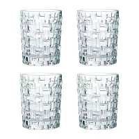 Набор из 4-х стаканов  для виски, 330 мл, хрустальное стекло, серия Bossa Nova, NACHTMANN, Германия, 