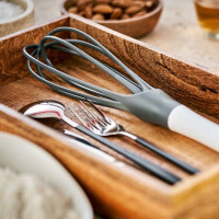 Венчик складной Home Chef, 29 см, пластик, серый, WALMER, Великобритания_00812220069709961036.jpg