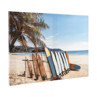 Панно декоративное с эффектом 3D Surf Beach, 70 х 50 см, холст, дерево, серия Art, BERGENSON BJORN, Великобритания_00819730056839459126.jpg