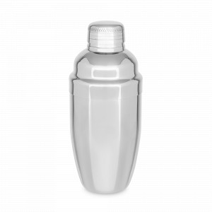 Шейкер для коктейлей, нержавеющая сталь, 550 мл, стальной, серия Bar Craft, HOMEFEEL, Россия, Шейкеры