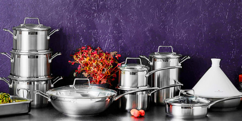 Посуда из нержавеющей стали