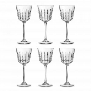 Набор из 6-ти бокалов для белого вина, 250 мл, хрустальное стекло, серия Rendez-vous, CRISTAL D ARQUES, Франция, CRISTAL D ARQUES (Франция)