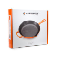 Чугунная эмалированная сковорода с толстым дном, 20 см, красный, LE CREUSET, Франция_00797610058696852887.jpg