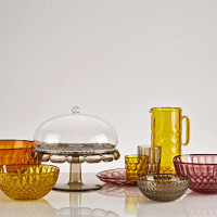 Салатник , биопластик, 21 см, коричневый, серия Vanity, GUZZINI, Италия_00819850050180597641.jpg