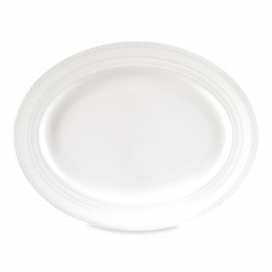 Блюдо сервировочное, 33 см, костяной фарфор, белый, серия Intaglio, WEDGWOOD, Великобритания, Блюда из фарфора