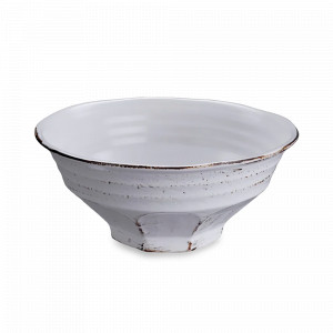 Салатник Ramen Bowl, Sabi Kobiki, 21.2 см, 1.2 л, фарфор, белый, декор, серия Mixed Bowls, TOKYO DESIGN, Нидерланды, Салатники