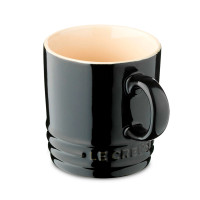 Кружка , 0,35 л, керамика, черный, серия Black Onyx, LE CREUSET, Франция