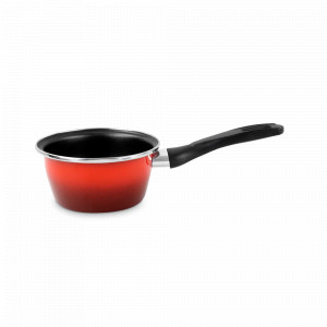 Ковш , 12 см, сталь, стеклоэмаль, красный, серия Sfumatto, VITRINOR, Испания, Ковшики для индукционной плиты