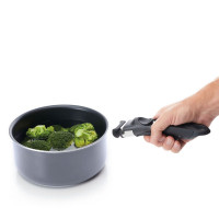 Набор из 3-х кастрюль со сьемной ручкой и крышкой, алюминий, черный, серия MasterClass, KITCHEN CRAFT, Великобритания_00818450051160363541.jpg