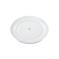 Сервиз столовый на 6 персон, 20 предметов, костяной фарфор, белый, золотой, серия Золотая линия, NARUMI, Япония_00811050043179473784.jpg