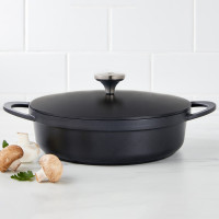 Сотейник с крышкой и накладками на ручки, 28 см, 4 л, алюминий, силикон, черный, серия Agile, MAXWELL WILLIAMS, Австралия_00817070066071632809.jpg