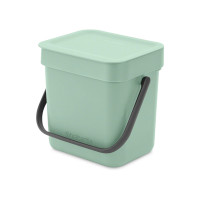 Контейнер для мусора, 3 л, пластик, мятный, серия SORT GO, BRABANTIA, Бельгия
