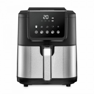 Аэрофритюрница , 5 л, нержавеющая сталь, пластик, черный, ROMMELSBACHER, Германия, ROMMELSBACHER (Германия)