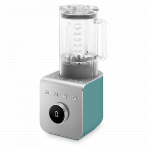 Блендер стационарный, 1.5 л, литой алюминий, нержавеющая сталь, пластик, изумрудно-зеленый матовый, SMEG, Италия, SMEG (Италия)
