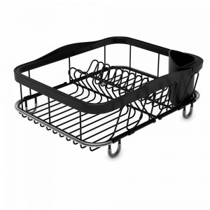 Сушилка для посуды Sinkin, 47 х 28 см, сталь, пластик, черный, UMBRA, Канада, UMBRA (Канада)