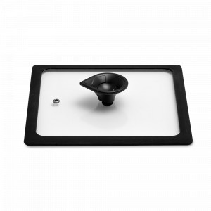 Крышка стеклянная прямоугольная, разм. 25 х 35 см, серия K360, LUCHETTI, Италия, Скидка до -30% на посуду LUCHETTI