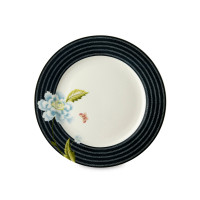 Тарелка десертная Midnight Candy, 20 см, фарфор, белый, синий, Laura Ashley, Великобритания