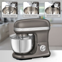 Комбайн кухонный, алюминий, пластик, серый, PROFI COOK, Германия_00808950063144345192.jpg