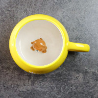 Кружка Медвежонок, 350 мл, керамика, желтый, серия Animals, REPAST, Чехия_00821350066738793313.jpg