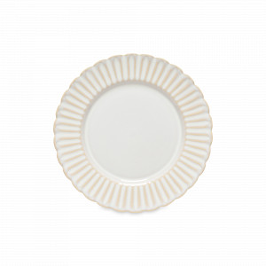 Тарелка закусочная, 22 см, керамика, белый, серия Cristal, COSTA NOVA, Португалия, Тарелки круглые