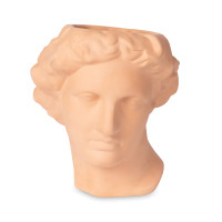 Ваза для цветов Apollo, 23.4 см, керамика, терракотовый, DOIY, Испания