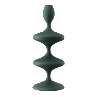 Подсвечник на одну свечу, 29 см, металл, темно-зеленый, серия Vivlend, BERGENSON BJORN, Великобритания_00818840045381828296.jpg