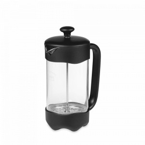 Френч - пресс New Stafford, 600 мл, боросиликатное стекло, пластик, нержавеющая сталь 18/10, черный, VITAX, Великобритания, Чайник заварочный стеклянный с прессом