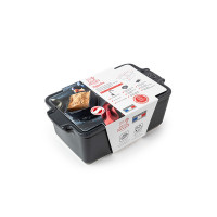 Форма для запекания прямоугольная с крышкой и прессом, 20 х 11 см, 650 мл, керамика, графитовый, серия Slate, PEUGEOT CERAMIC, Франция_00816000048671422334.jpg