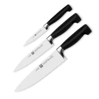 Набор из 3-х кухонных ножей поварская тройка, серия TWIN Four Star, ZWILLING J.A. HENCKELS, Германия, 