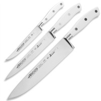 Набор из 3-х кухонных ножей с белой подставкой, серия Riviera Blanca, ARCOS, Испания_00795800055557139466.jpg