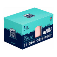 Чайник заварочный, 750 мл, керамика, нержавеющая сталь, розовый, серия London Pottery, KITCHEN CRAFT, Великобритания_00813080054745172100.jpg