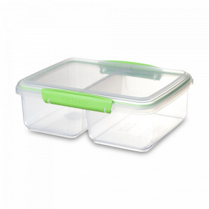 Контейнер двойной, 2 л, пластик, серия Klip It, SISTEMA, Новая Зеландия, SISTEMA (Новая Зеландия)
