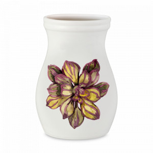 Емкость для кухонных принадлежностей, 21 х 14 см, керамика, декор, серия Cactus, NUOVA CER, Италия, Подставка под столовые приборы