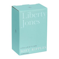 Салфетница Dual Glazing, 13 х 8.7 см, фарфор, белый, серия Soft Ripples, LIBERTY JONES, Россия_00817550039055985110.jpg