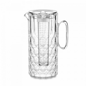 Кувшин с охладителем, биопластик, 1.75 л, прозрачный, серия Vanity, GUZZINI, Италия, Кувшины
