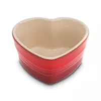 Кокот «Сердце», 0,3 л, 10 х 11 см, керамика, красный, серия Cerise, LE CREUSET, Франция, 