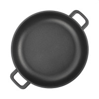 Сотейник с двумя ручками с антипригарным покрытием, 28 см, литой алюминий, черный, серия Supreme, OLYMPIA, Италия_00820690062628404086.jpg