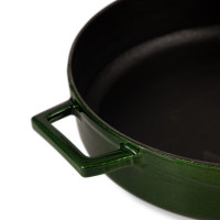 Сотейник с крышкой, 3,5 л, 28 см, чугун, зеленый, LAVA, Турция_00810220063222467261.jpg