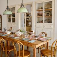 Тарелка закусочная, 21 см, керамика, оливковый, синий, серия Vila, COSTA NOVA, Португалия_00823120055232454357.jpg