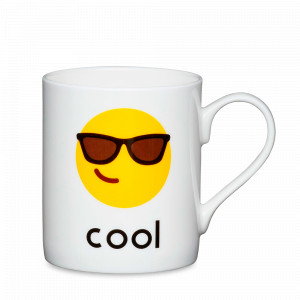 Кружка Cool, 250 мл, фарфор, декор, серия Footed Mugs, KITCHEN CRAFT, Великобритания, Kitchen Craft Footed Mugs