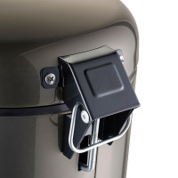 Ведро для мусора с педалью Big Baseboy, 30 л, 36,2 х 80 см, нержавеющая сталь, графитовый, WESCO, Германия_00801340046672775193.jpg