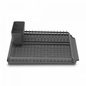 Сушилка для посуды, 49,2 см, пластик, темно-серый, серия Sink Side, BRABANTIA, Бельгия, Кухонные принадлежности BRABANTIA