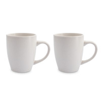 Кружка , 2 предмета, 370 мл, керамика, белый в крапинку, серия Scanno, ANNA LAFARG, Китай