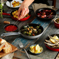 Сковорода глубокая, 16 см, чугун, серый, STAUB, Франция_00803360072115016524.jpg