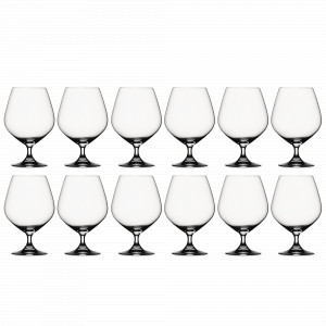 Набор из 12-ти бокалов для бренди, 625 мл, хрустальное стекло, серия Spirit, SPIEGELAU, Германия, Фужеры для коньяка