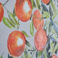 Панно декоративное Juicy orange, 70 х 100 см, холст, дерево, бежевый, серия Art, BERGENSON BJORN, Великобритания_00819730055473956172.jpg