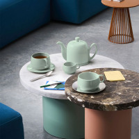 Чашка кофейная Almond Green , 100 мл, керамика, зеленый, серия Empileo, GUY DEGRENNE, Франция_00822170060260929638.jpg