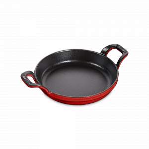 Сковорода с двумя ручками, 16 см, чугун, вишневый, серия Specials, STAUB, Франция, STAUB (Франция)