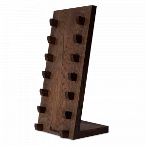 Подставка для 7-ми ножей HKS0207OB, материал: дерево дуб, WOODINHOME, Россия, Подставки под ножи